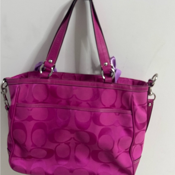 ❤️SOLD❤️Pink Vintage Coach Women's Bag - Picture 3 of 5
